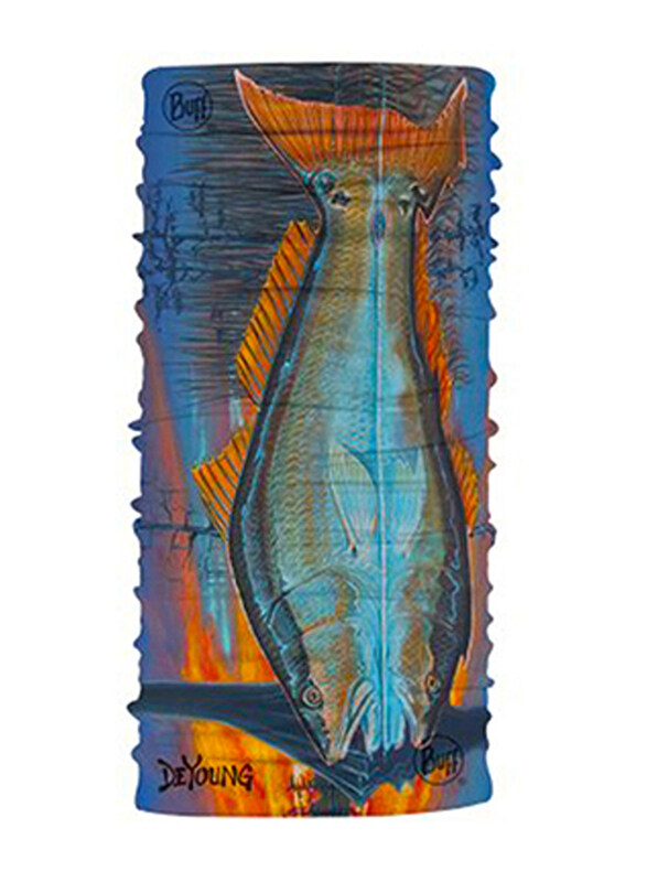 

Buff Derek De Young Tarpon Coolnet UV+ Neck Warmer, Red Fish Marsh