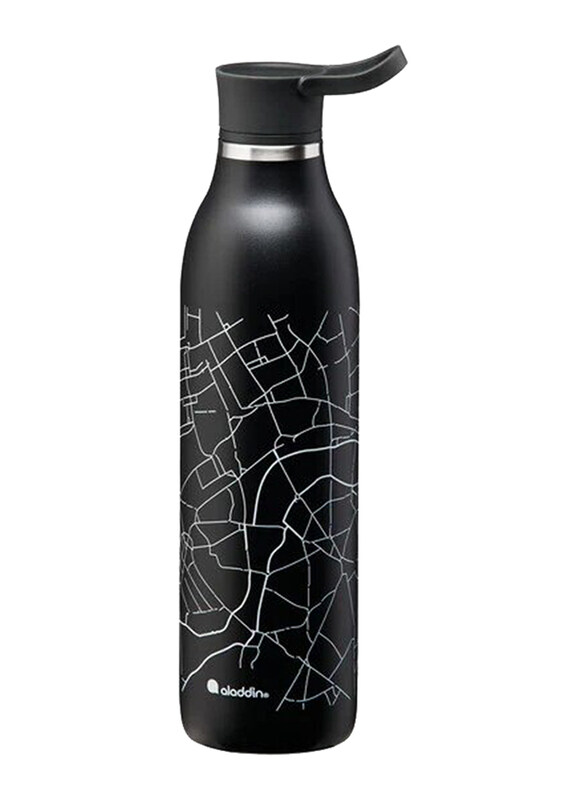 

Aladdin 0.6 Ltr Cityloop City Print Thermavac Bottle, Black