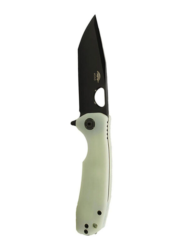 

Honey Badger Medium Tanto Medium G10 Jade D2 Outdoor Knife, HB1287, Jade/Black