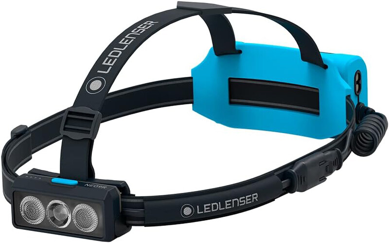 

Ledlenser Neo9R Lack Portable Headlamps, Black/Blue