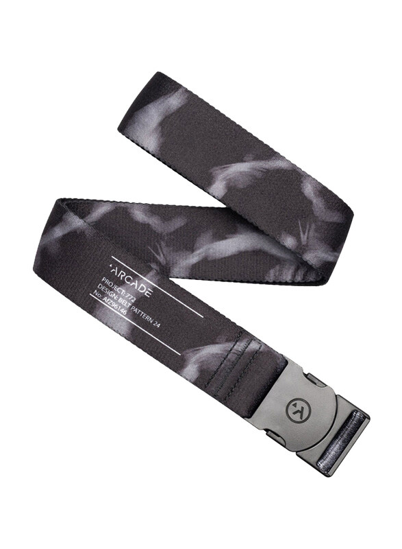 

Arcade One Size Adventure Rambler Belt, Info Label/Tie Dye