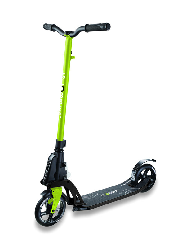 

Globber One K 180 with Brake Scooter, Lime Green
