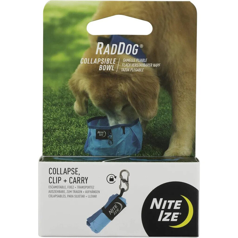 

Nite Ize Rad Dog Collapsible Lightweight Food & Water Bowl, Blue
