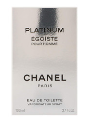 Chanel Egoiste Platinum 100ml EDT for Men