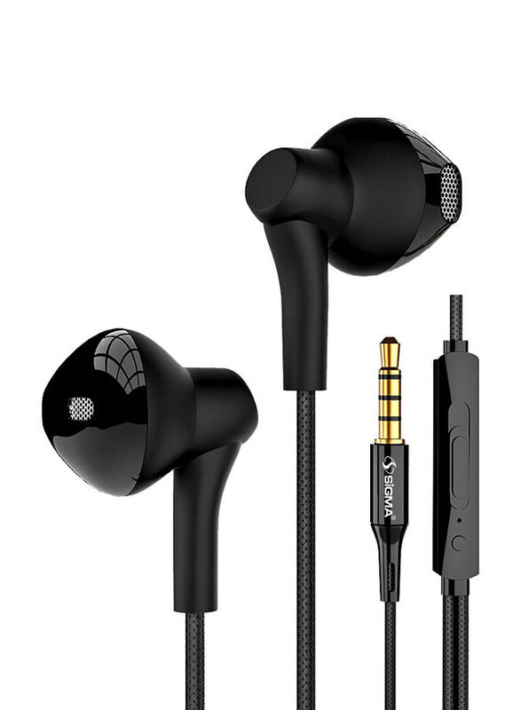 

Sigma S12 3.5 mm Jack In-Ear High Quality Stereo Earphones, Assorted Color