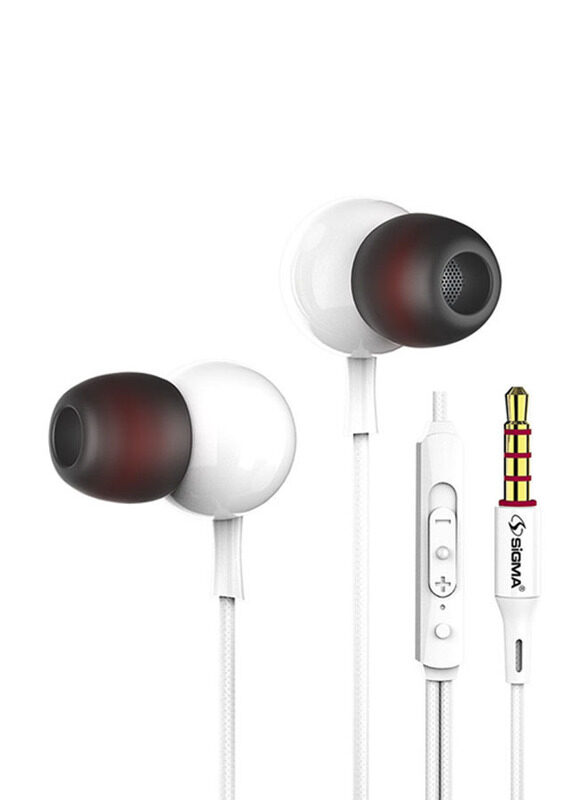 

Sigma S13 3.5 mm Jack In-Ear High Quality Stereo Earphones, Assorted Color