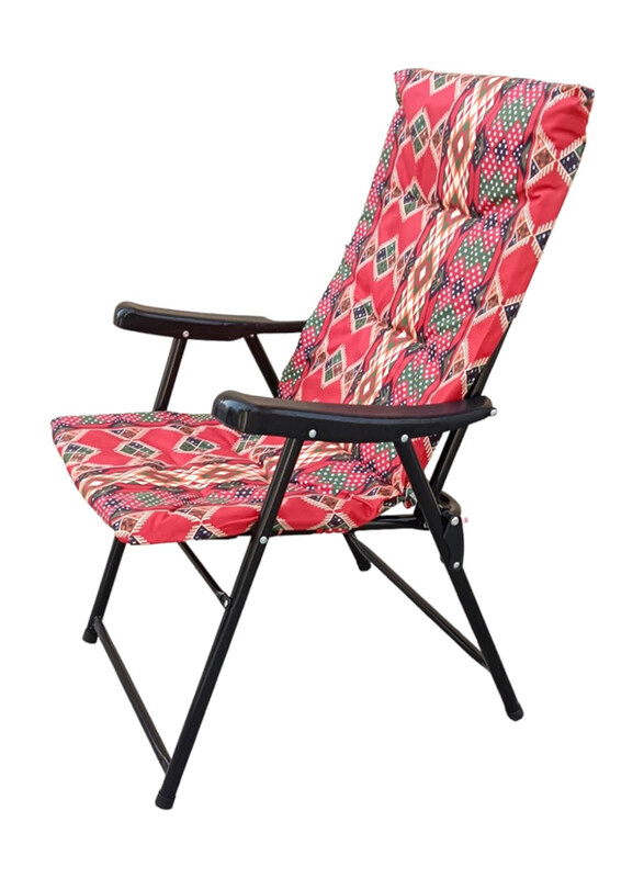 

Go2Camps Foldable Cusion Heavy Quality Camping Chair, Red