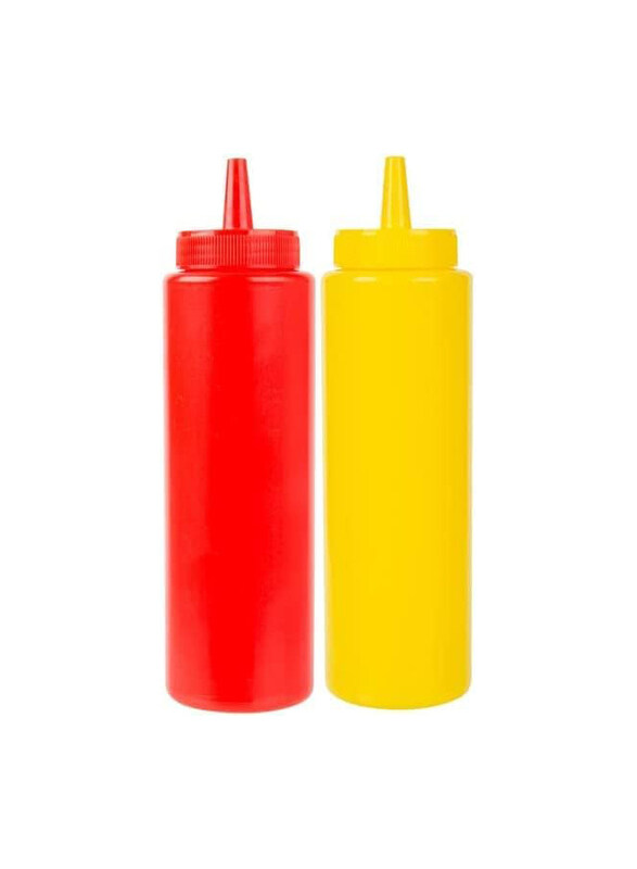 

Generic 2-Piece Ketchup Bottle Set, Multicolour