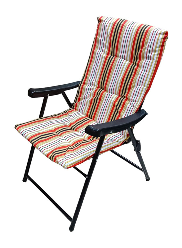 

Go2Camps Foldable Cusion Heavy Quality Cushion Camping Chair, Multicolour