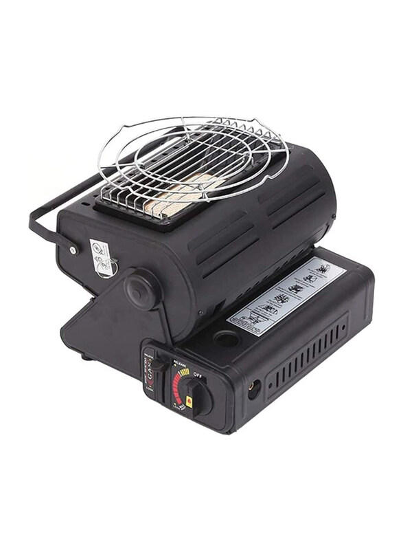 

Al Madina Butane Camping Stove with Tent Heater, Black