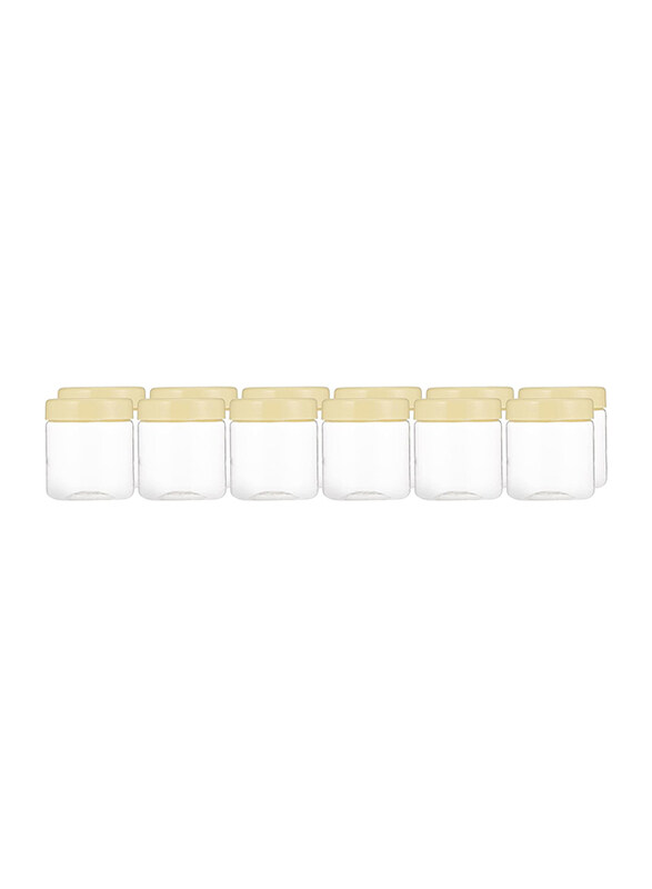 

Sunpet Round Spice Jar Set, 100ml, 12 Pieces, Clear