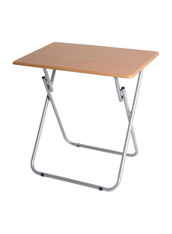 

Go2Camps Square Foldable Wooden Camping Table, 90 cm x 70 cm x 72 cm, Brown
