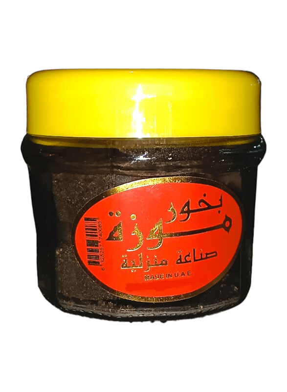 

Alsaqer Bakhoor Muza-Burning Incense, 150gm, Black