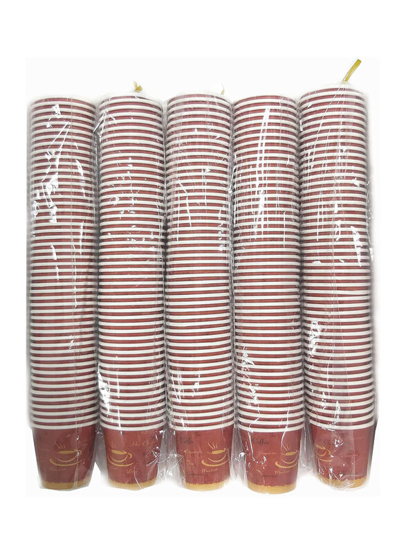 

Saqopack 75ml 2000-Piece Set Disposable Paper Kahwa Cups, Multicolour
