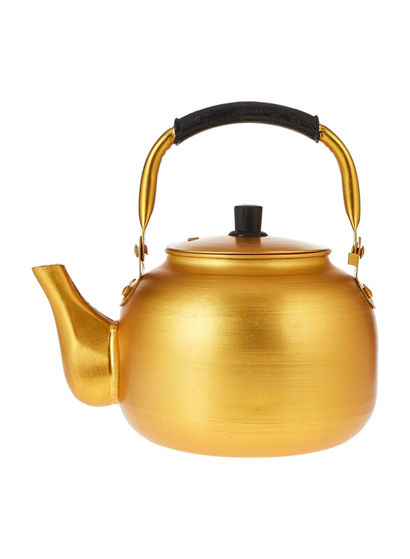 

Go2Camps Stove Top Camping Kettle, 3 Ltr, Gold