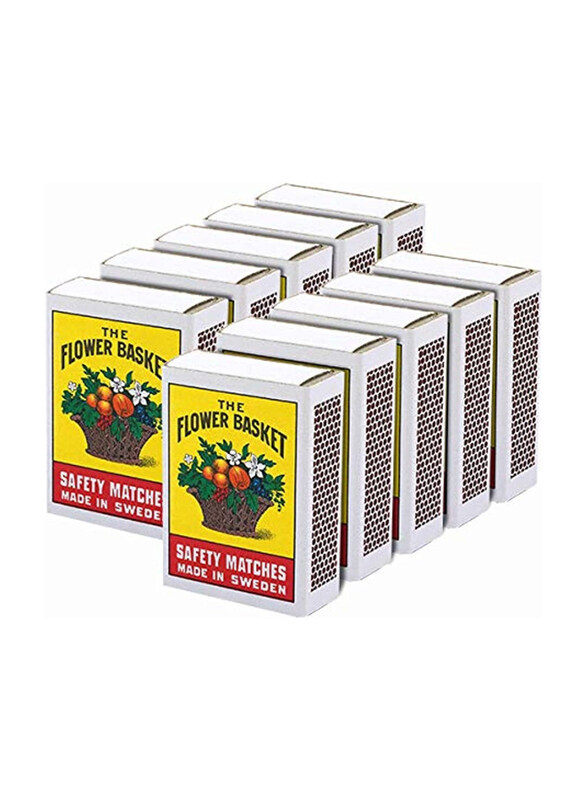

Flower Basket Small Safety Matches, Multicolour