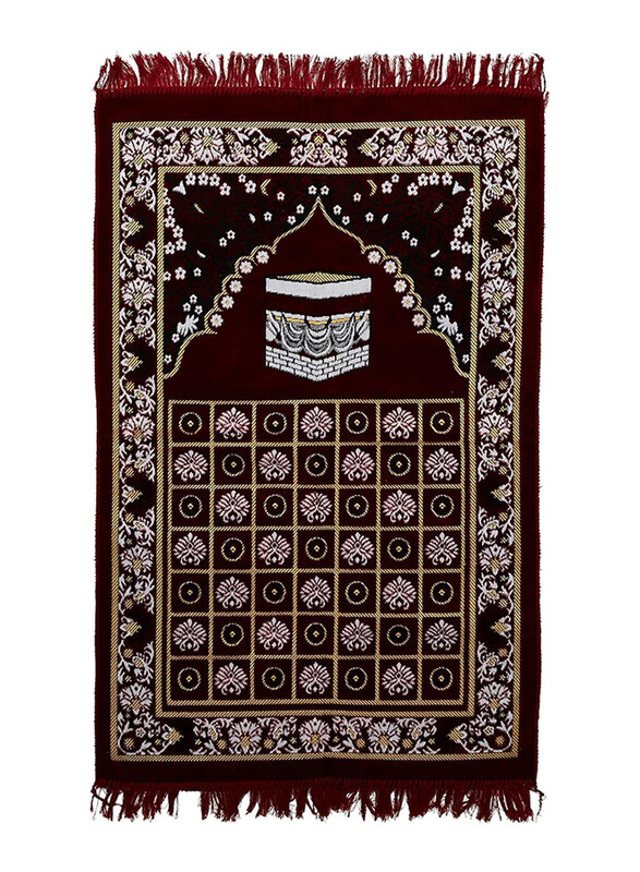 

Go2Camps Alsaqer Turkey Muslim Prayer Mat, Multicolour