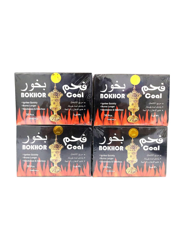 

Generic Torch Coal Bakhoor Charcoal, 120 Pieces, Black