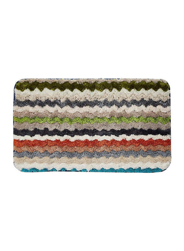 

Generic Non-Slip Fluffy Bath Mat, Multicolour