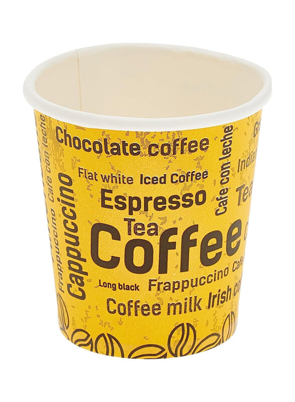

Generic 192ml 50-Piece Set Disposable Paper Cups, Yellow