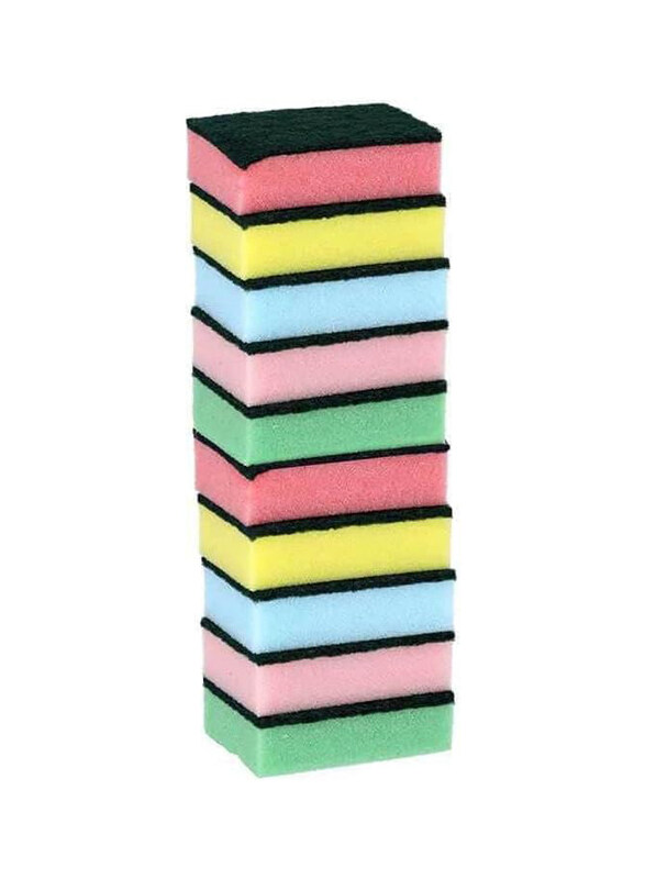 

Saqoclean Cleaning Sponges, Assorted Colour