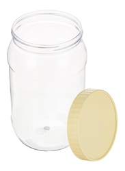 Sunpet Round Spice Jar, 1500ml, 6 Pieces, Clear