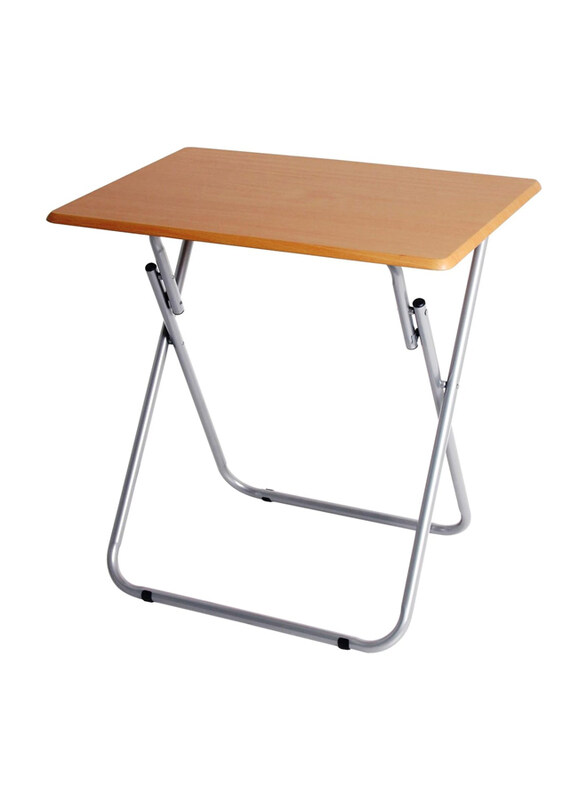 

Go2Camps Wooden Folding Table for Camping, Beige