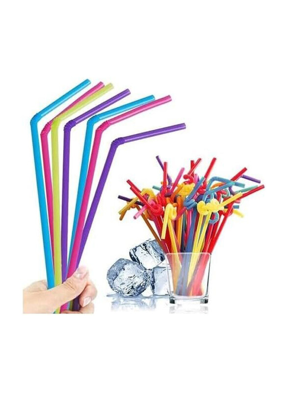 

Alsaqer Party Straw with Cover, Multicolour