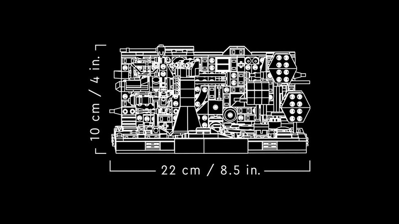 Lego Star Wars: Death Star Trench Run Diorama, 75329, 665 Pieces, Ages 18+