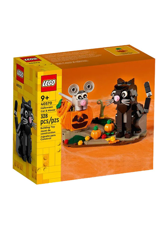 Lego 40570 Halloween Cat & Mouse Building Set, 328 Pieces, Ages 9+