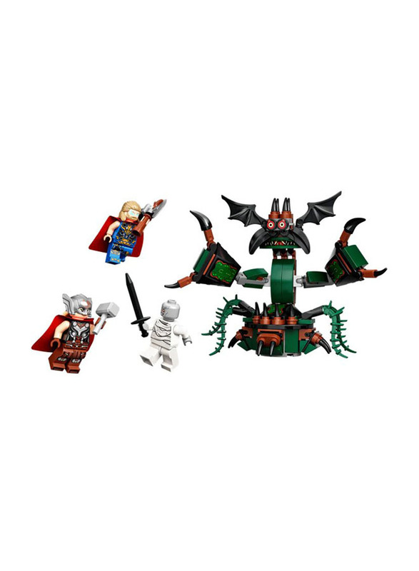 Lego 76207 Marvel Attack on New Asgard Building Set, 159 Pieces, Ages 7+
