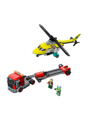 Lego City Rescue Helicopter Transport Building Set, 215 Pieces, Ages 5+, 60343, Multicolour