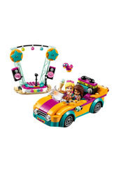 Lego Friends Andrea's Car & Stage Building Set, 240 Pieces, Ages 6+, 41390, Multicolour