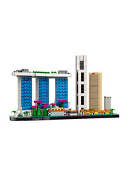 Lego Architecture Singapore Building Set, 827 Pieces, Ages 18+, 21057, Multicolour