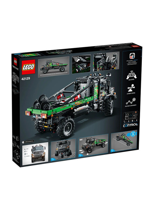 Lego Technic: 4x4 Mercedes-Benz Zetros Trial Truck, 42129, 2110 Pieces, Ages 12+