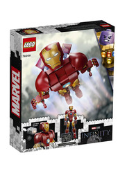 Lego 76206 Marvel Iron Man Figure Building Set, 381 Pieces, Ages 9+
