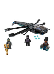 Lego 76186 Marvel Black Panther Dragon Flyer Building Set, 202 Pieces, Ages 8+