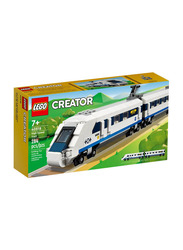 Lego Creator 3-in-1 High-Speed Train Building Set, 284 Pieces, Ages 7+, 40518, Multicolour