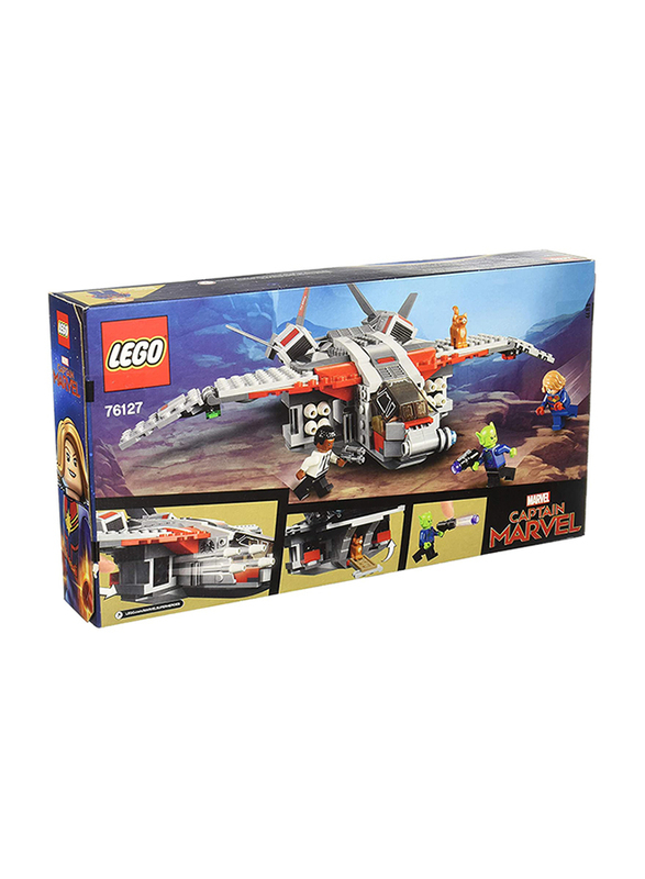 Lego 76127 Captain Marvel and The Skrull Attack, 307 Pieces, Ages 7+