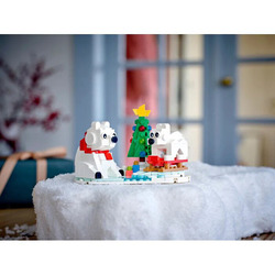 Lego 40571 Wintertime Polar Bears Building Set, 312 Pieces, Ages 9+