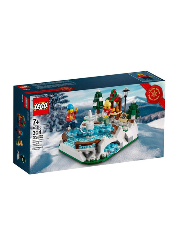 Lego 40416 Ice Skating Rink Building Set, 304 Pieces, Ages 7+