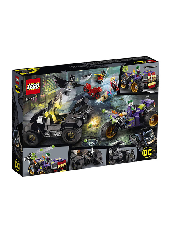 Lego 76159 Joker's Trike Chase Model Building Set, 440 Pieces, Ages 7+