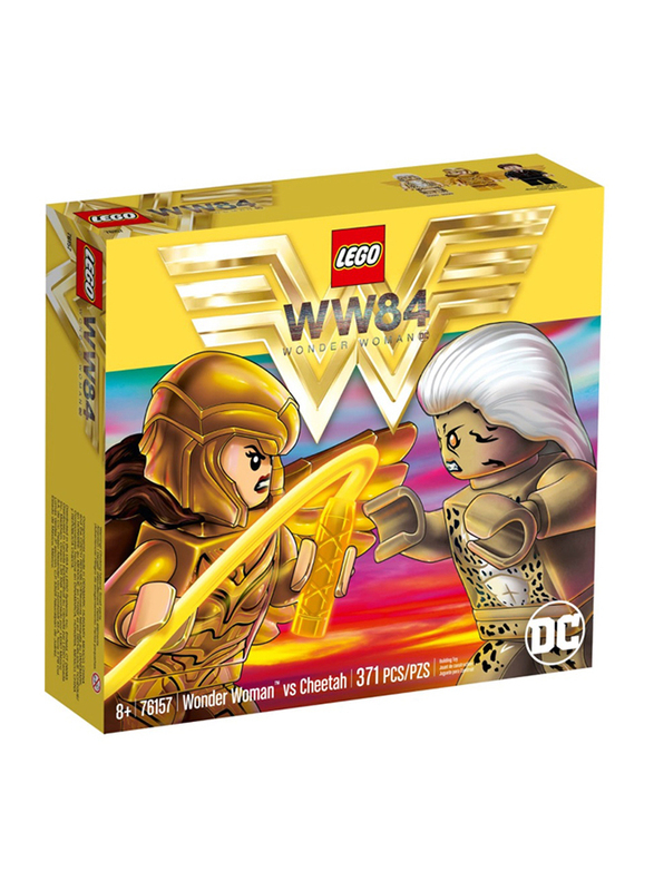 Lego 76157 Wonder Woman vs. Cheetah Model Building Set, 371 Pieces, Ages 8+