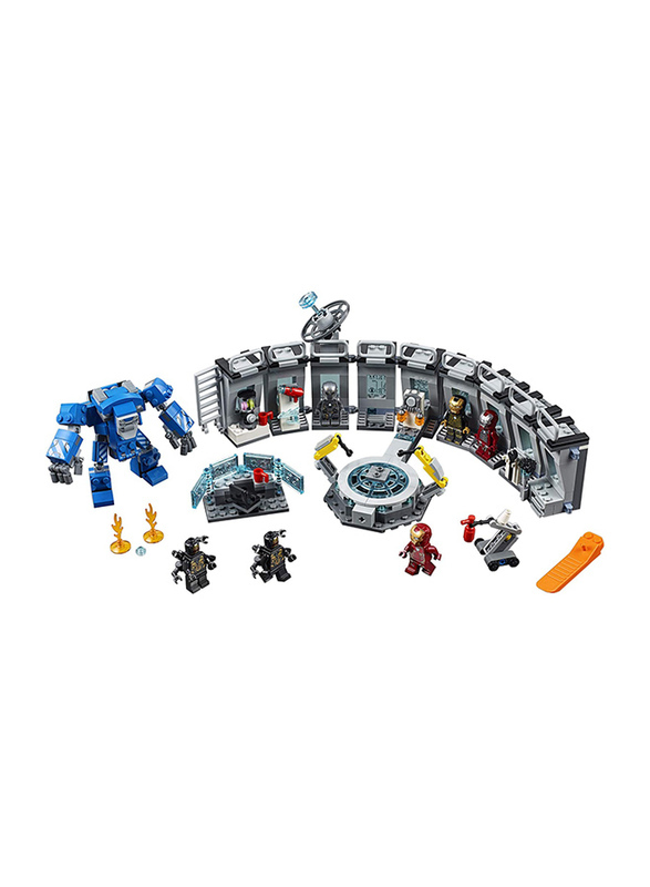 Lego 76125 Iron Man Hall of Armour Avengers Endgame Model Building Set, 76125 524 Pieces, Ages 7+