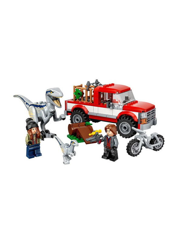 Lego 76946 Jurassic World Blue & Beta Velociraptor Capture Building Set, 181 Pieces, Ages 6+