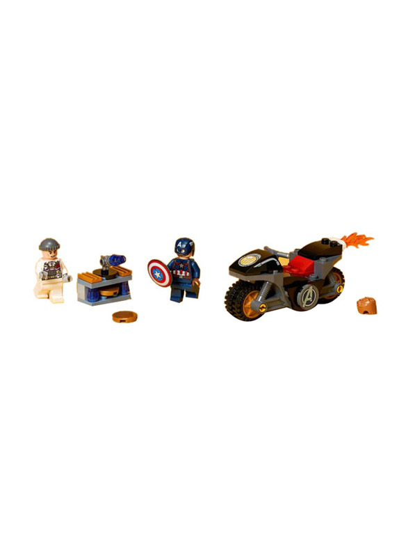 Lego 76189 Marvel Super Heroes Captain America and Hydra Face-Off Building Set, 49 Pieces, Ages 4+