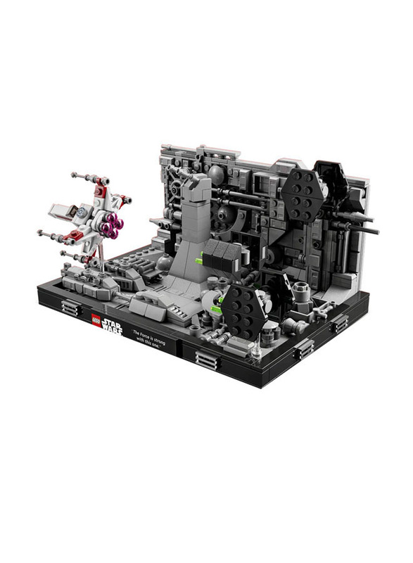 Lego Star Wars: Death Star Trench Run Diorama, 75329, 665 Pieces, Ages 18+