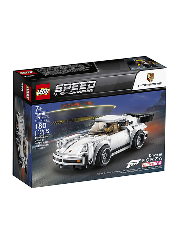 Lego 75895 1974 Porsche 911 Turbo 3.0 Model Building Set, 180 Pieces, Ages 7+