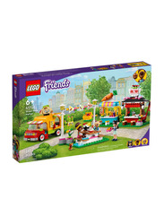 Lego Friends Street Food Market Building Set, 592 Pieces, Ages 6+, 41701, Multicolour