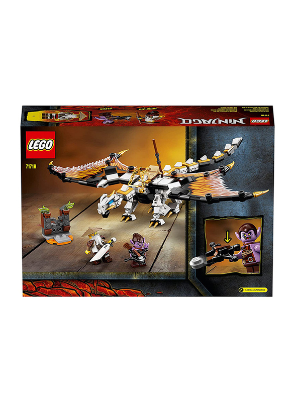 Lego 71718 Wu's Battle Dragon Model Building Set, 321 Pieces, Ages 7+